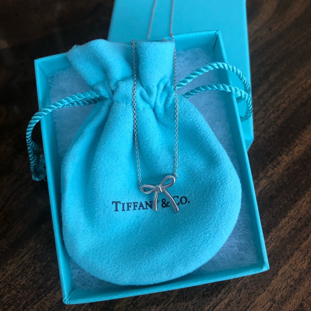Tiffany & Co Bow Pendant